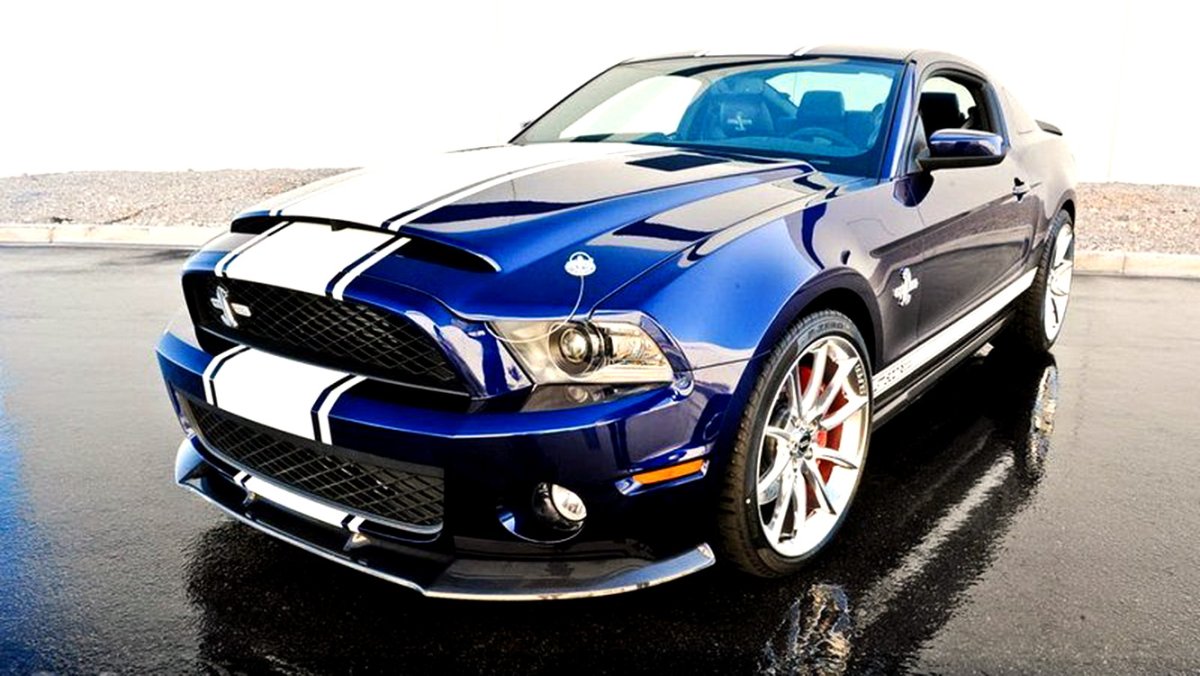 Shelby gt500 фото на рассвете