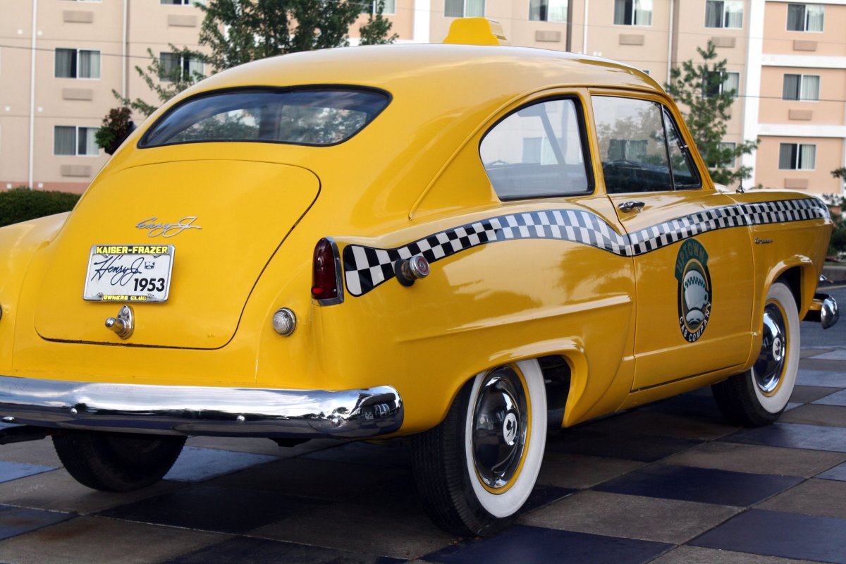 Ford 1950 Yellow Cab Taxi