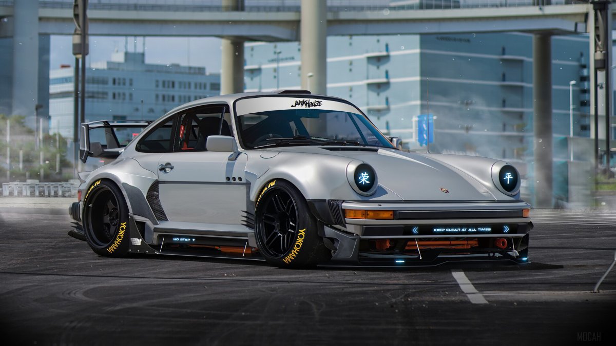 Porsche 911 RWB 4k