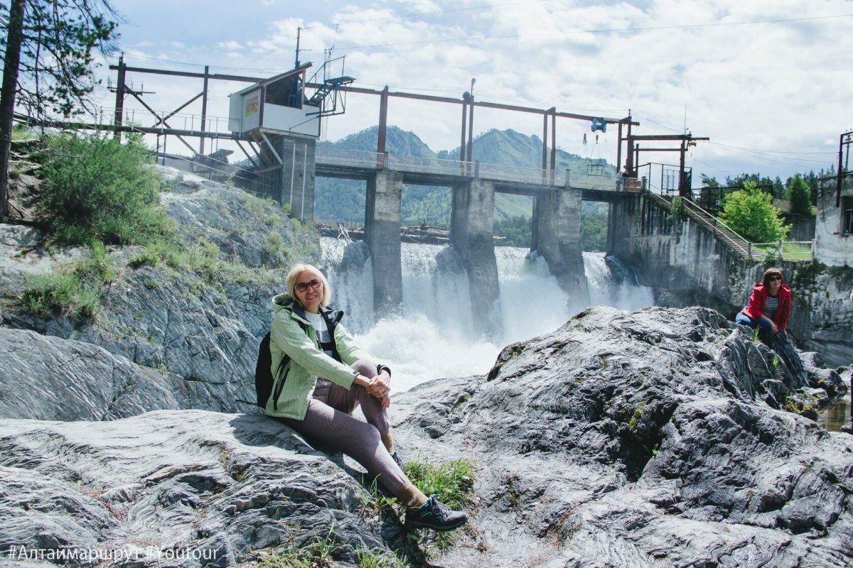Спуски на ГЭС Чемал