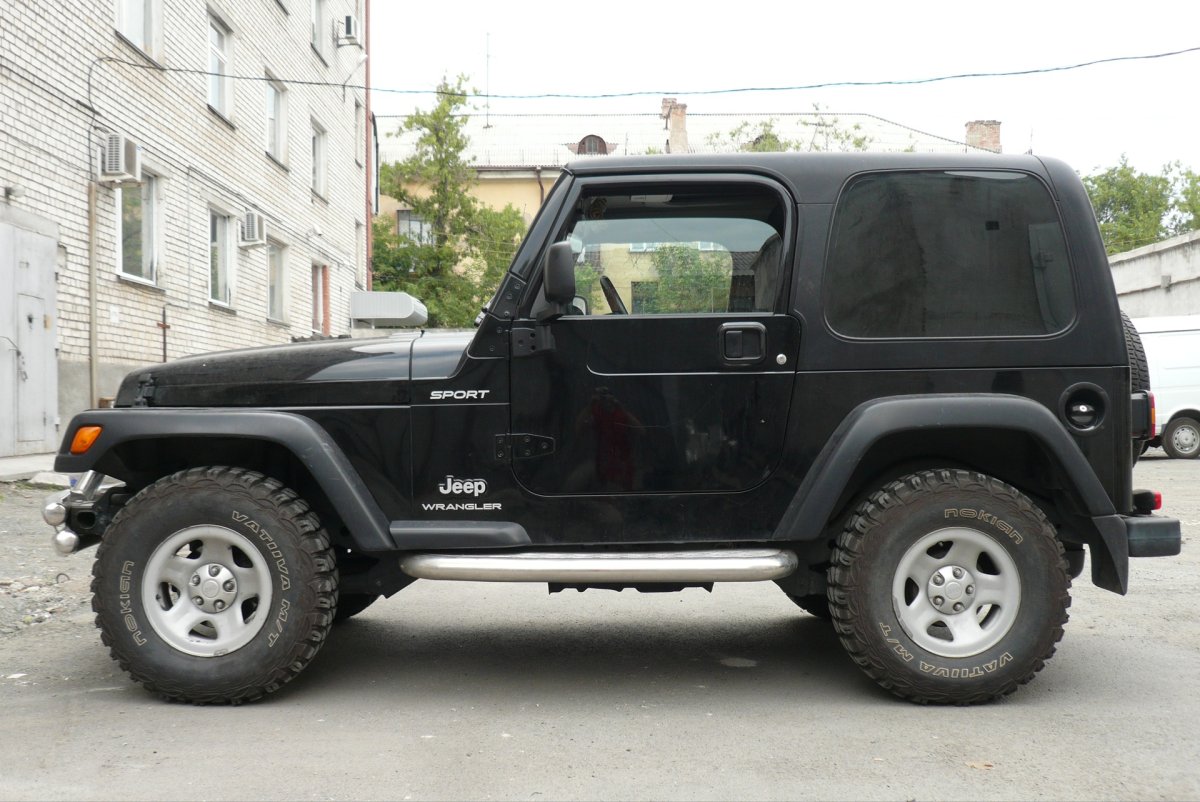 Jeep Wrangler 2 Door без крыши