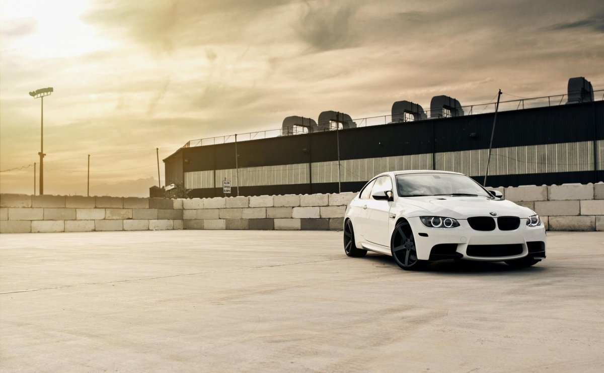 BMW m3 e92 White