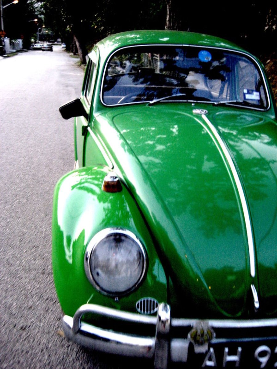 Volkswagen Käfer зеленый