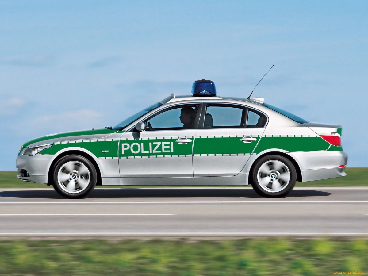 BMW 5 Polizei