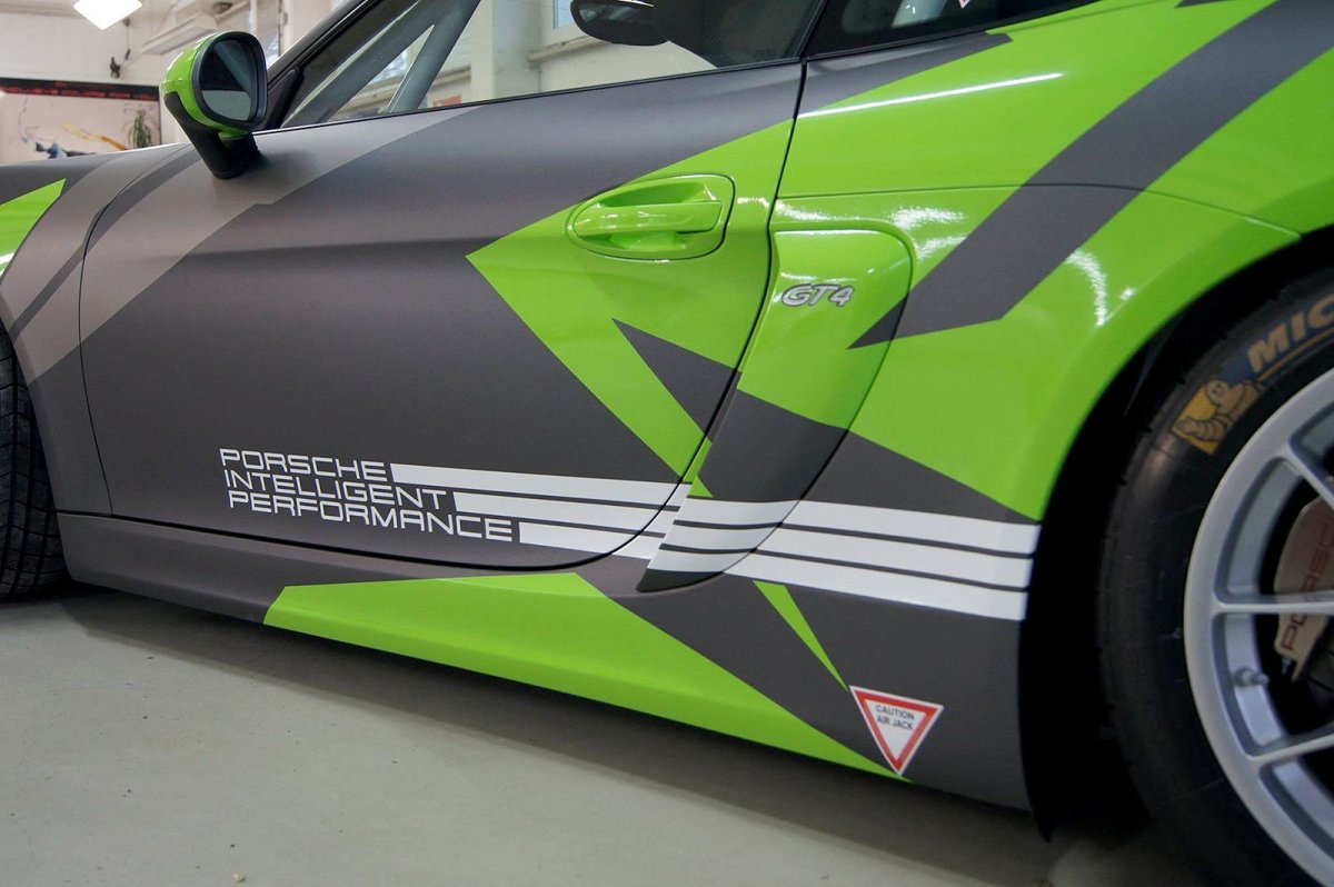 Porsche gt4 винил