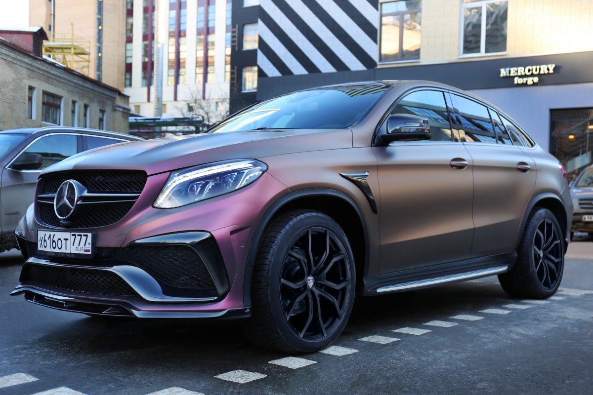 Mercedes-Benz GLA Coupe матовый