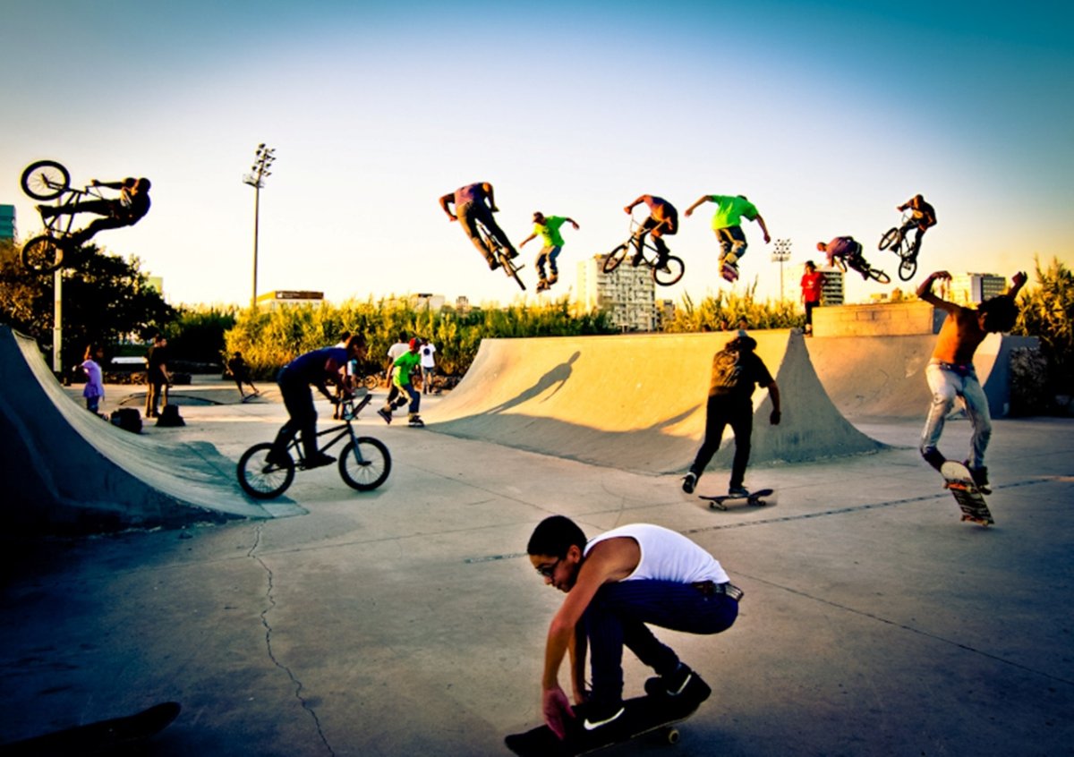 Скейт парк в Алуште