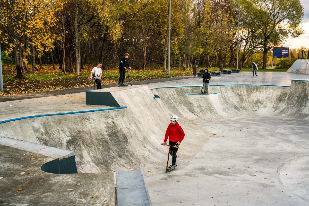 Скейт парк Сабаба Москва