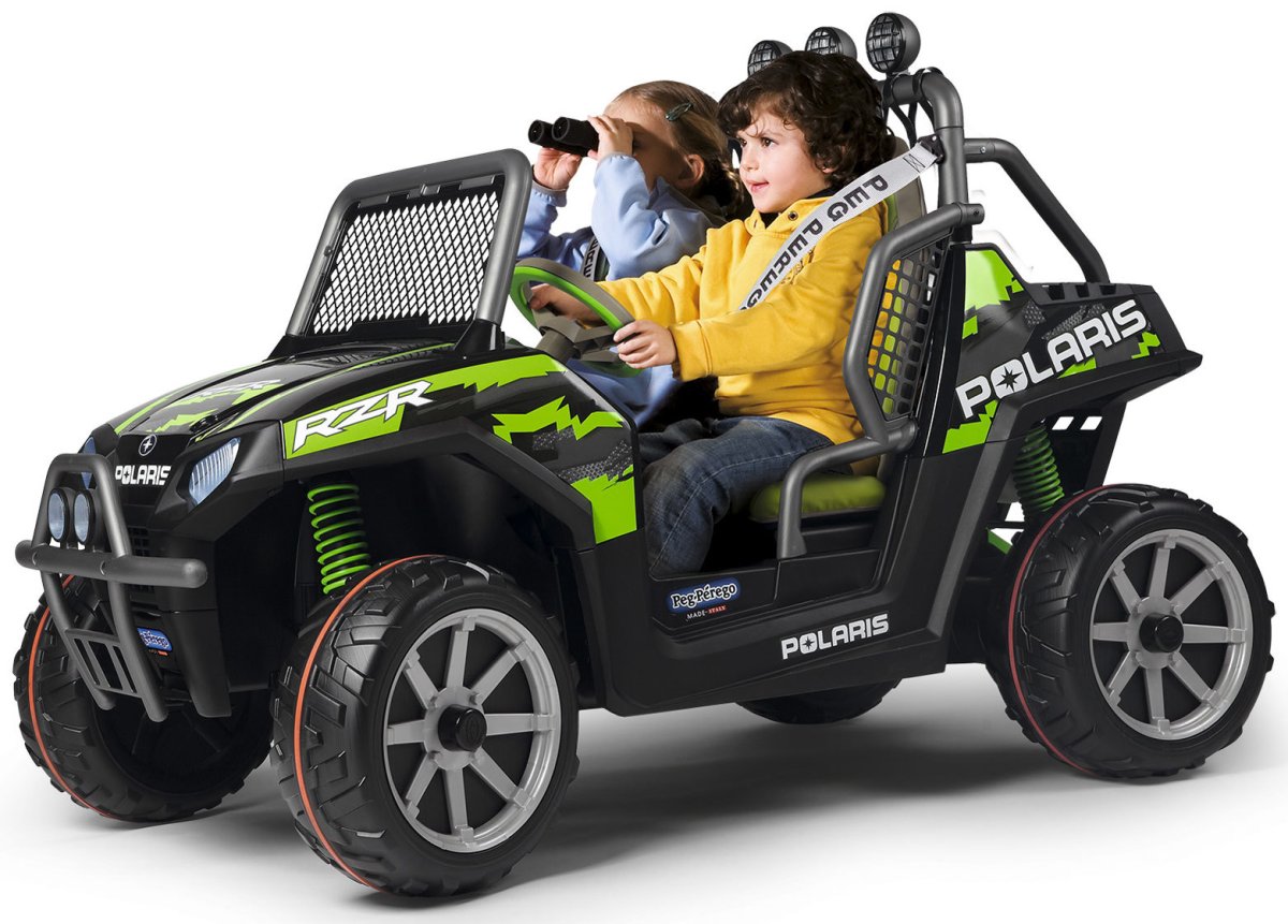 Детский электромобиль Peg Perego Polaris Ranger RZR Green Shadow 2019