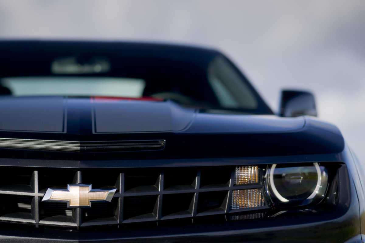 Chevrolet Camaro черная Эстетика