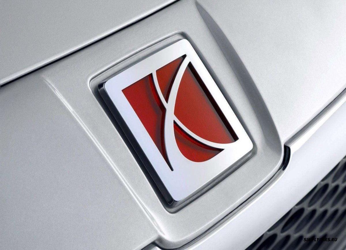 Марка машины с красным значком