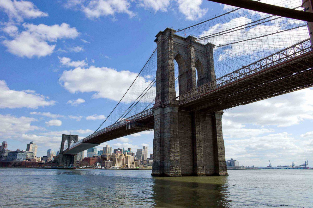 Достопримечательности Нью Йорка Бруклинский мост