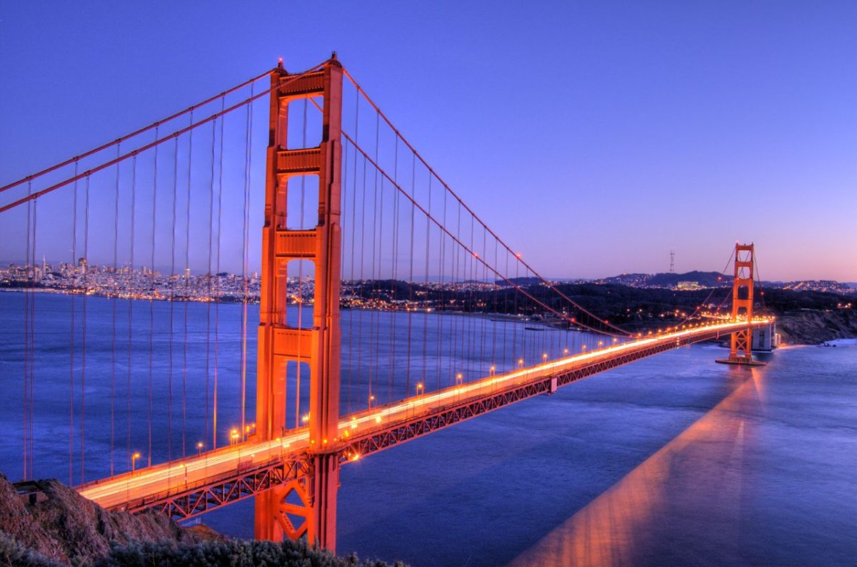 Висячий мост в Сан Франциско