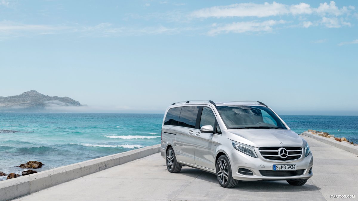 Mercedes v class белый