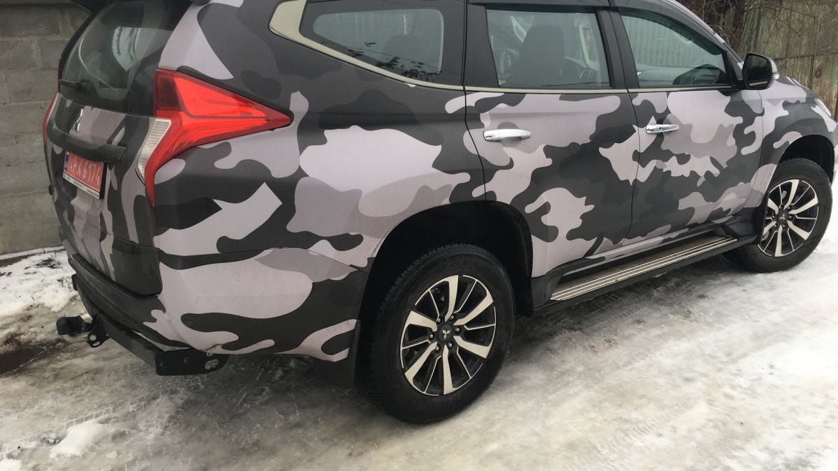 Митсубиси Паджеро 4 камуфляж