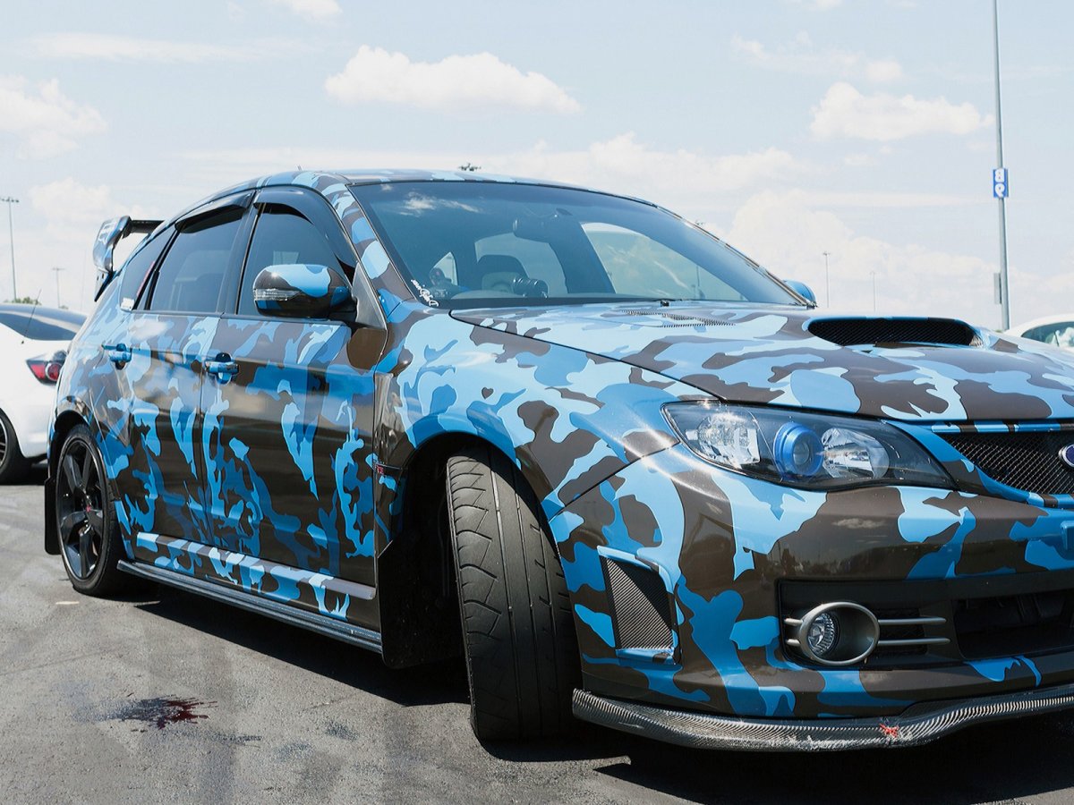 Subaru Legacy камуфляж