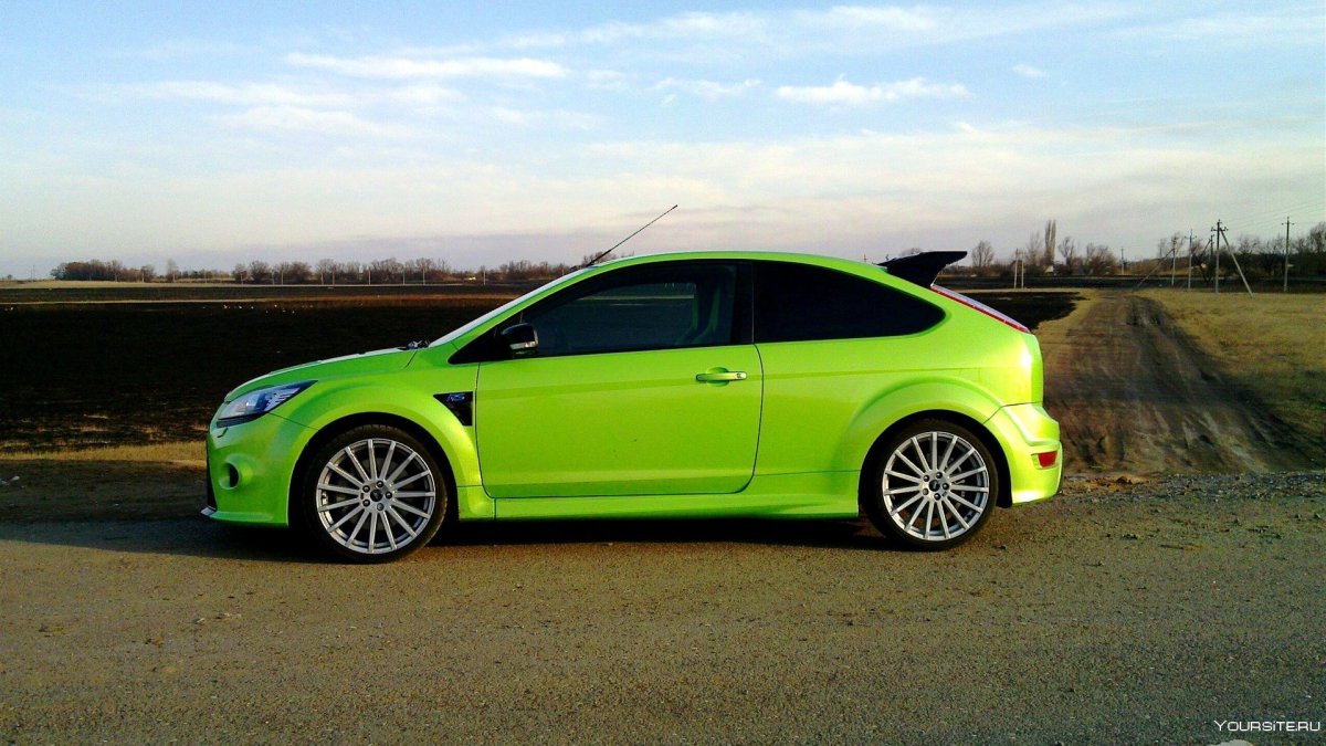 Ford Focus 2 зеленый