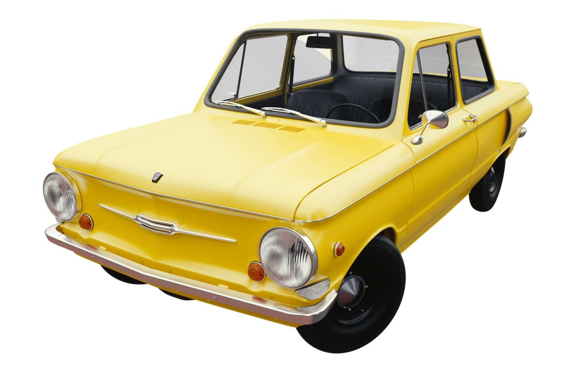 3д модель ЗАЗ 968м