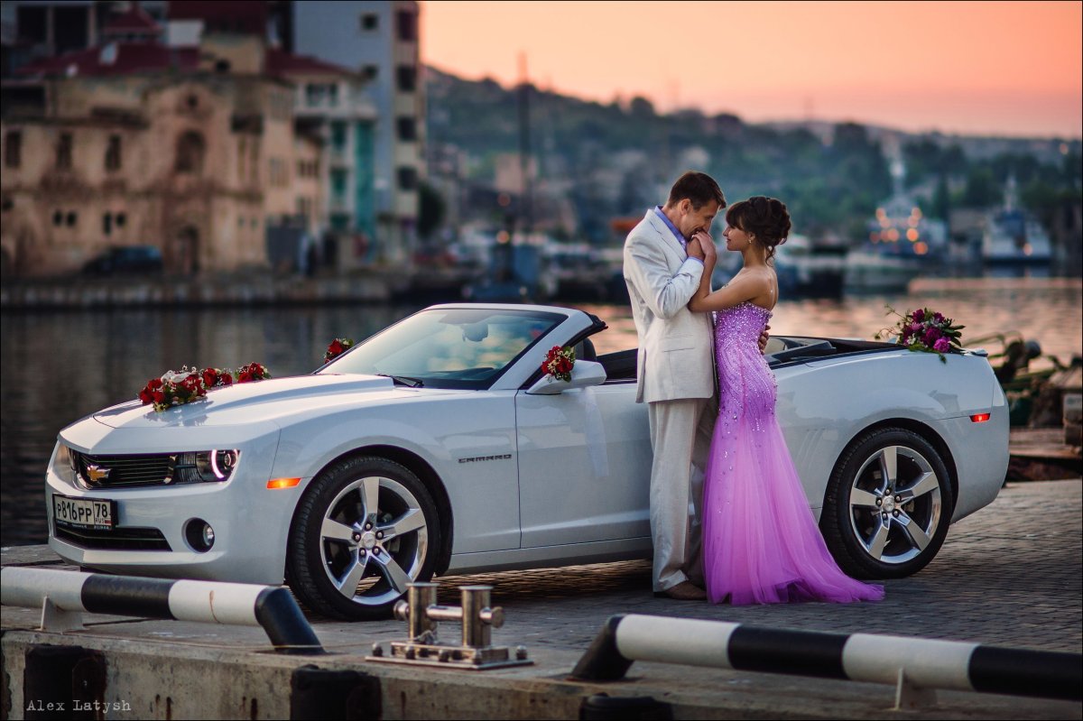 Chevrolet Camaro свадьба