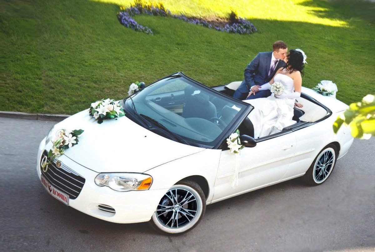 Chrysler Sebring свадебный кабриолет