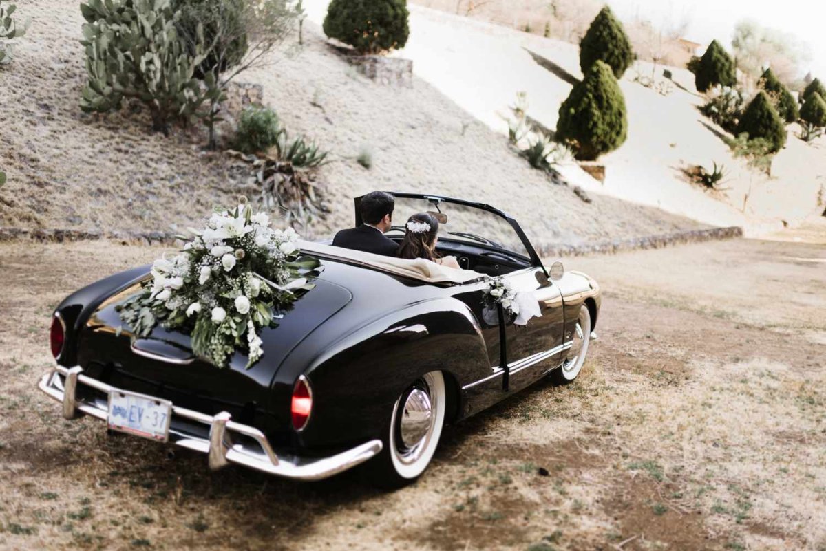 Ретро кабриолет на свадьбу
