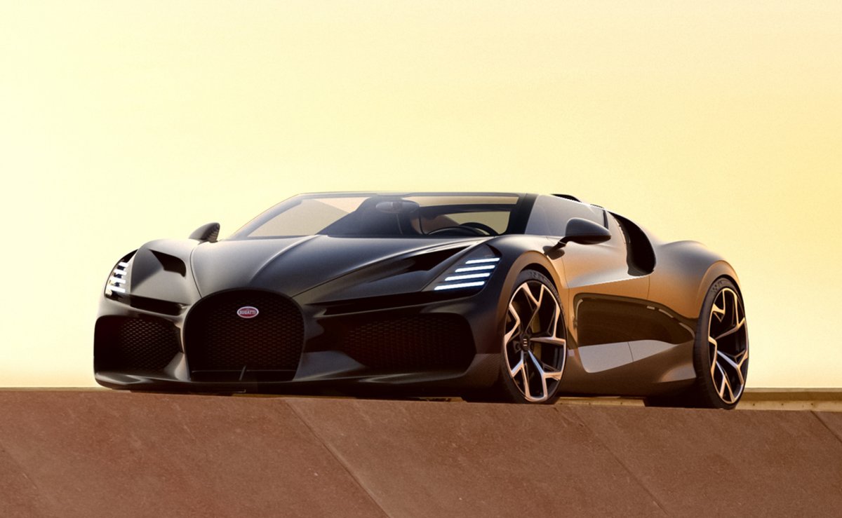 Bugatti w16 Mistral