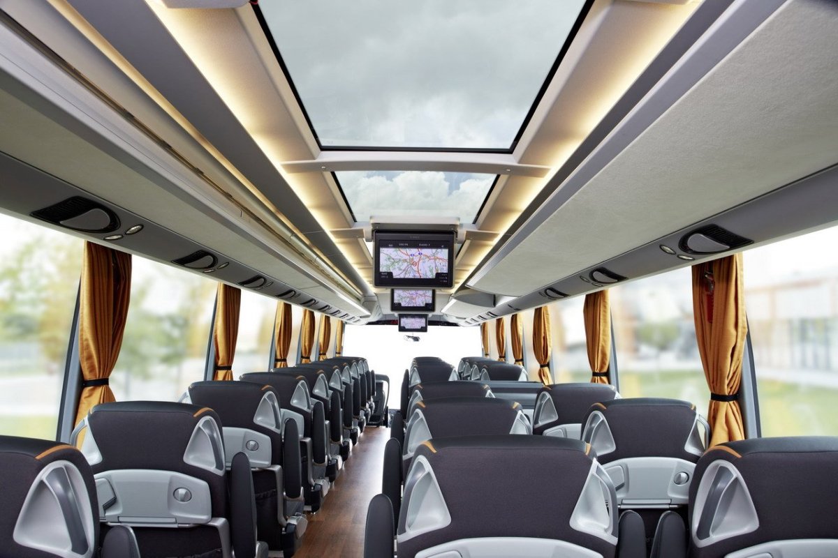 Setra 416 салон