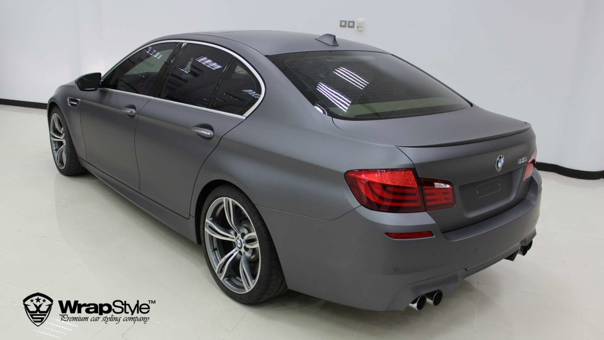BMW m5 Grey Matt