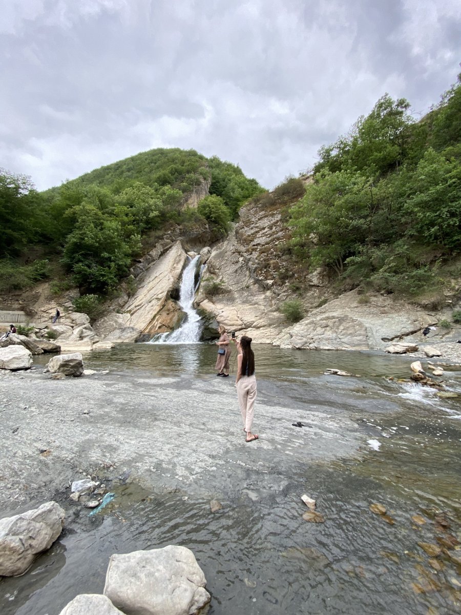 Хучнинский водопад Дербент