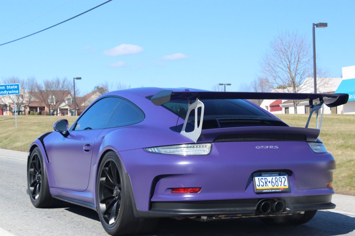 Porshe 991 Purple