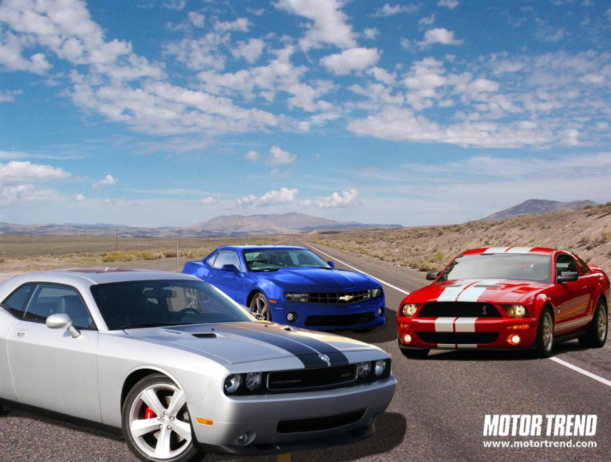 Camaro SS Mustang Challenger