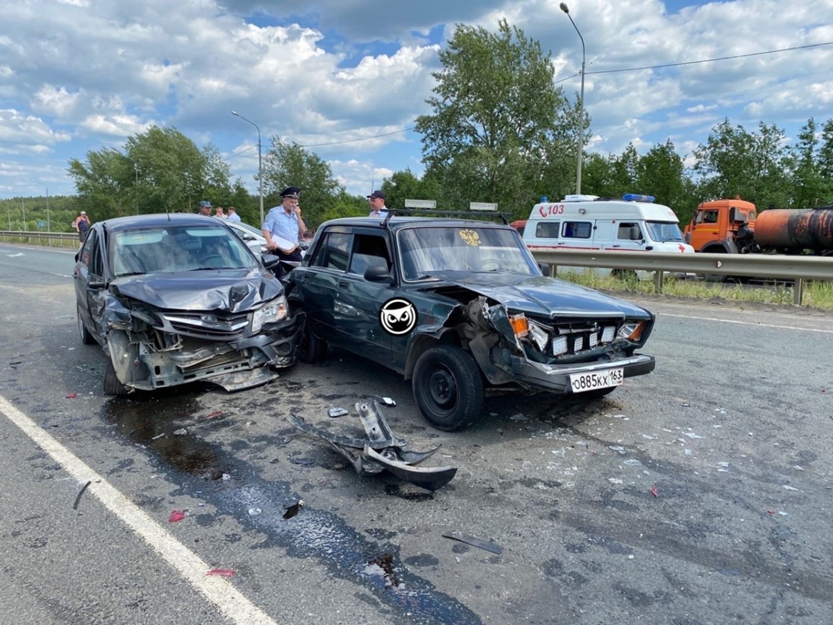 ДТП В Пензенской области на трассе м5