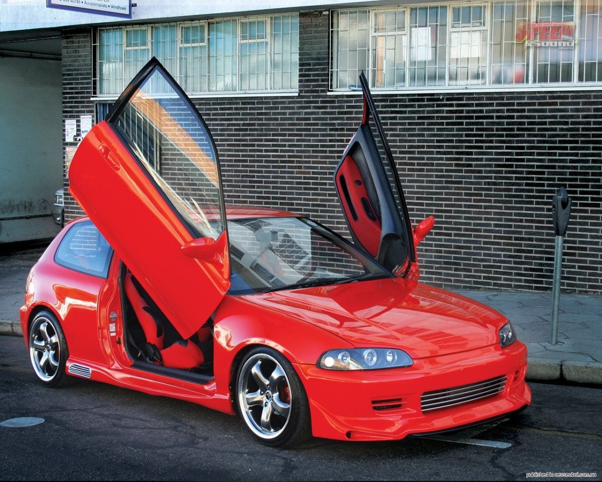 Ламбо двери Honda Civic 6