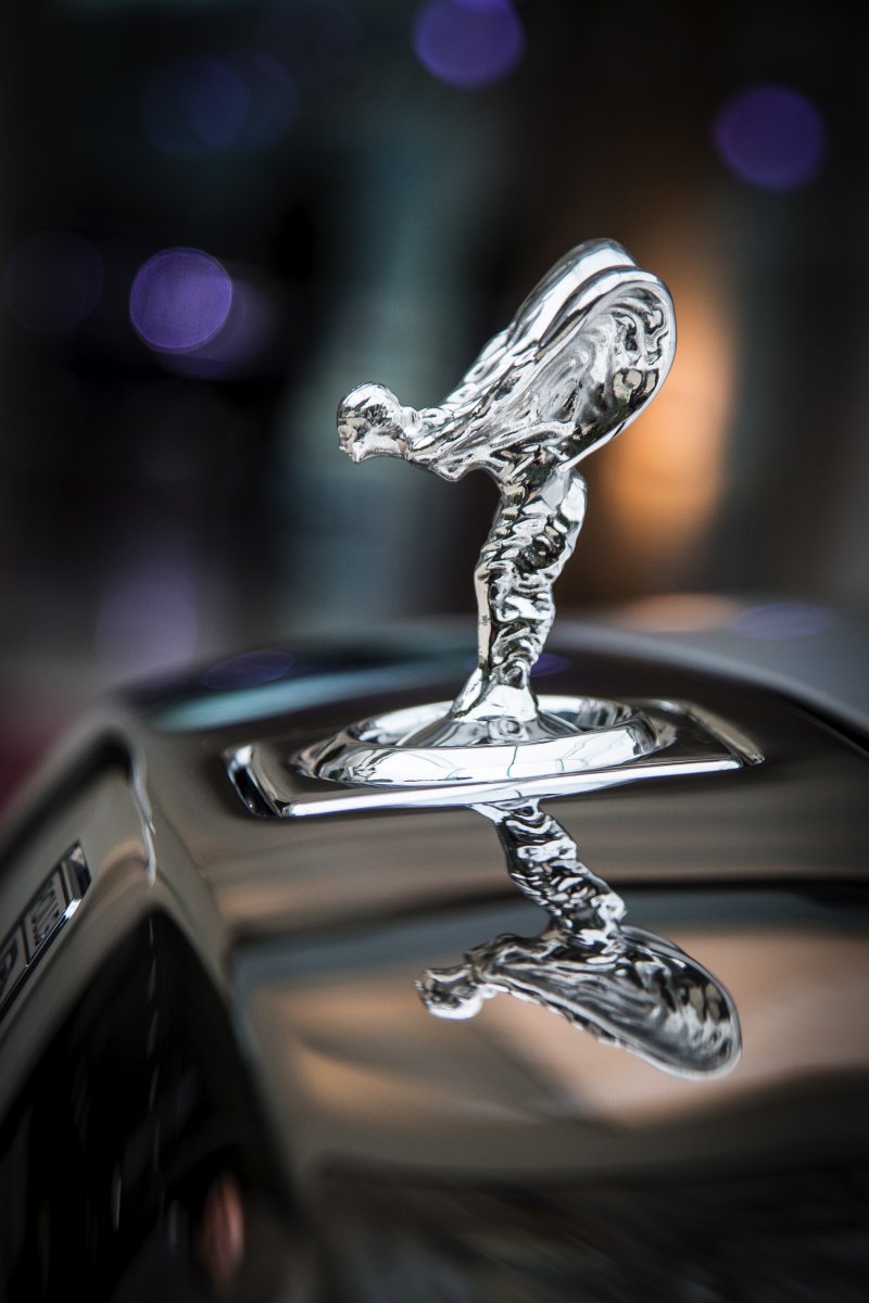 Дух экстаза на Rolls Royce Phantom