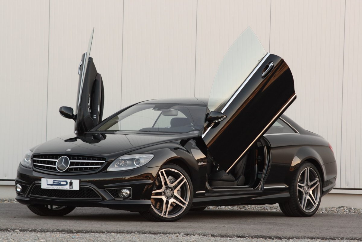 Мерседес CL 63 AMG ламбо двери