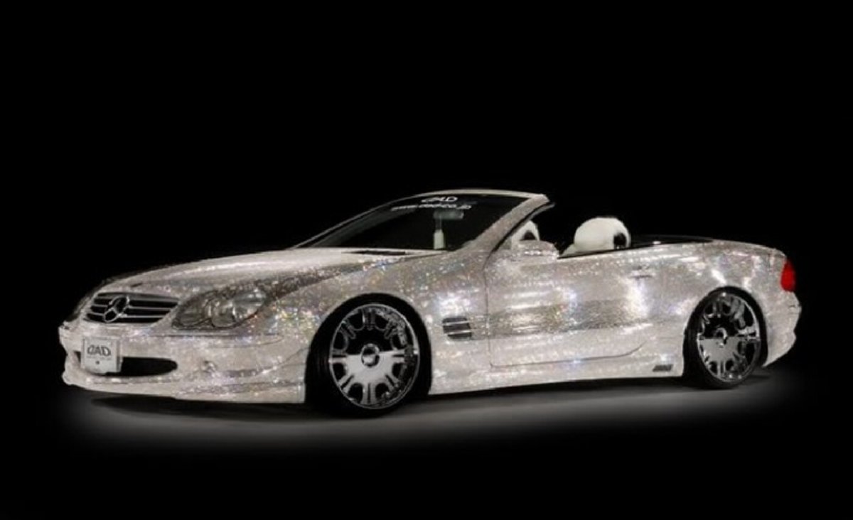 Сваровски Мерседес Бенц sl600
