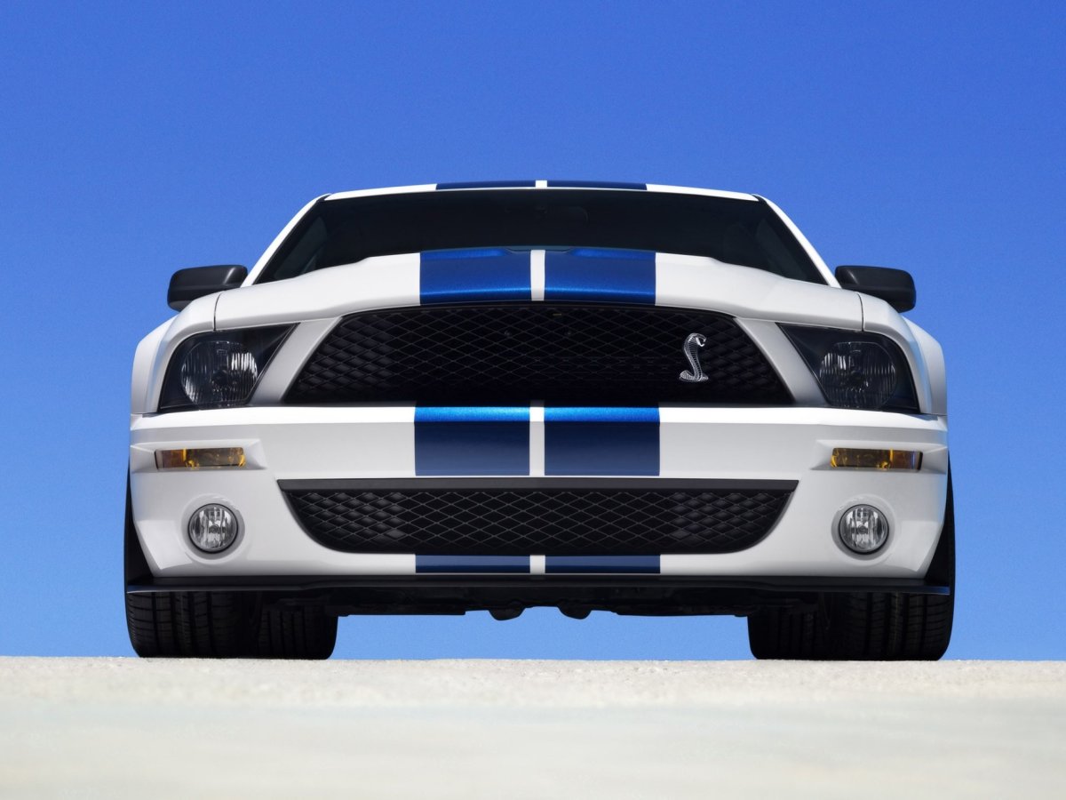 Ford Shelby gt500 White