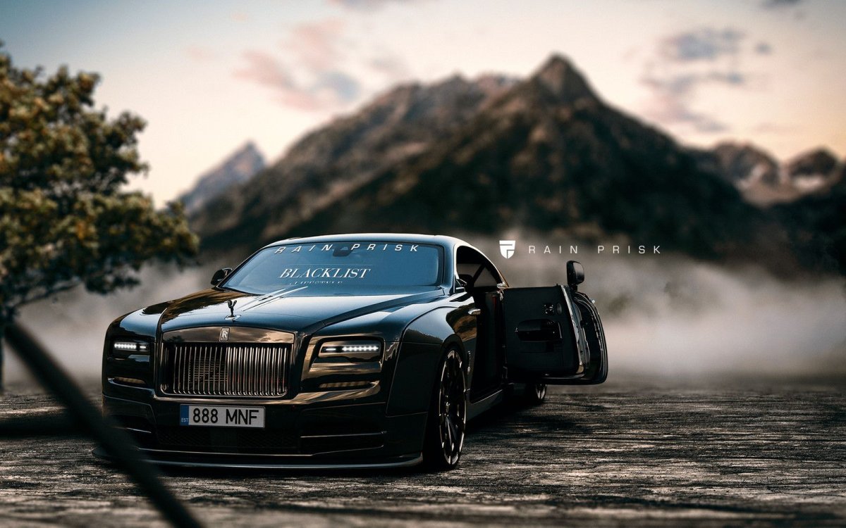 Rolls Royce Wraith 4к