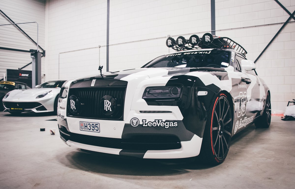 Rolls Royce Wraith винил