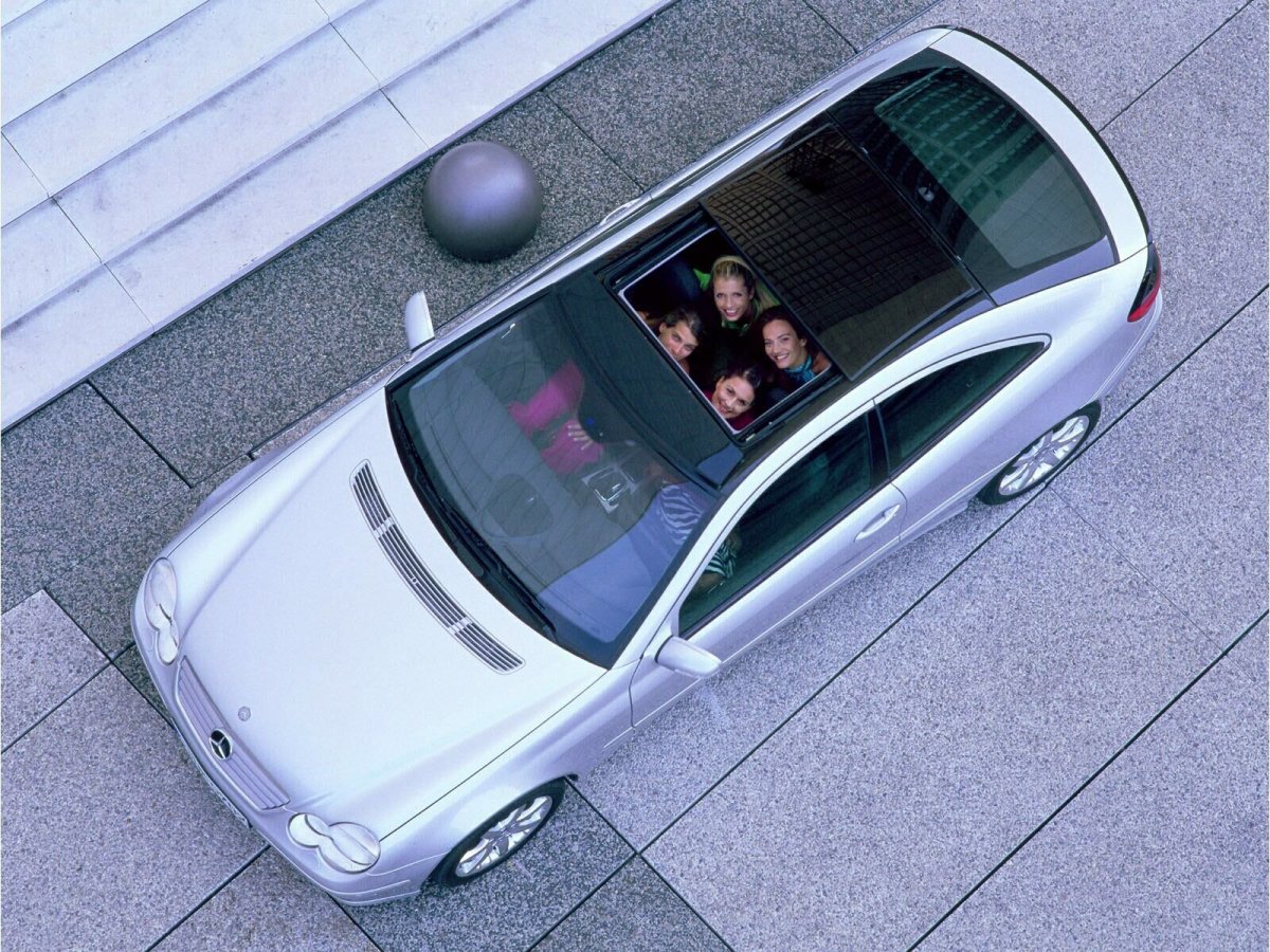 Mercedes c class 2007 с люком
