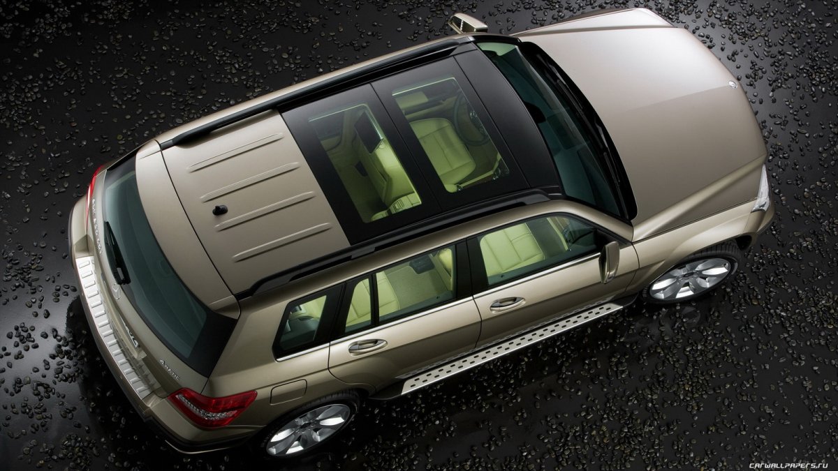 Mercedes-Benz GLK-class, x204 панорамная крыша