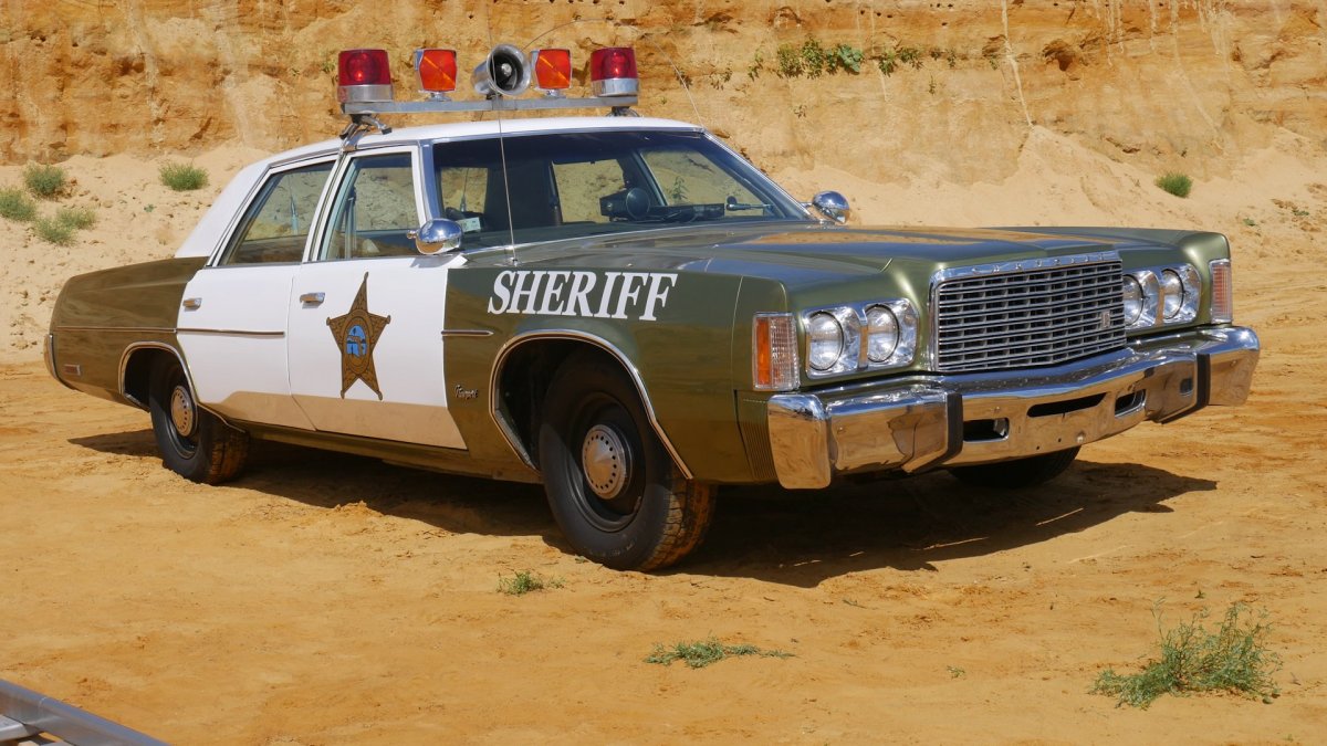 Машина шерифа в америке