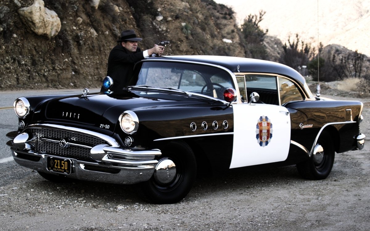 Buick Century 1955 Police