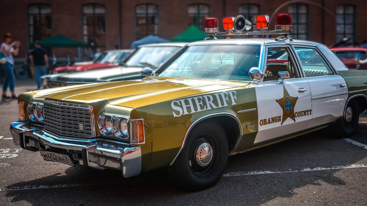 Машина шерифа США