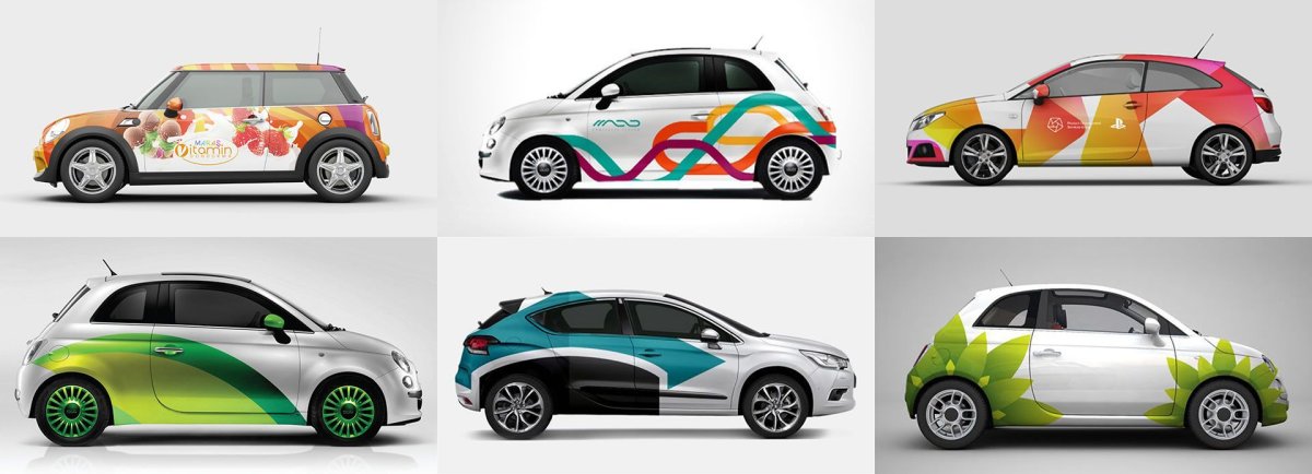 Креативное брендирование автомобиля