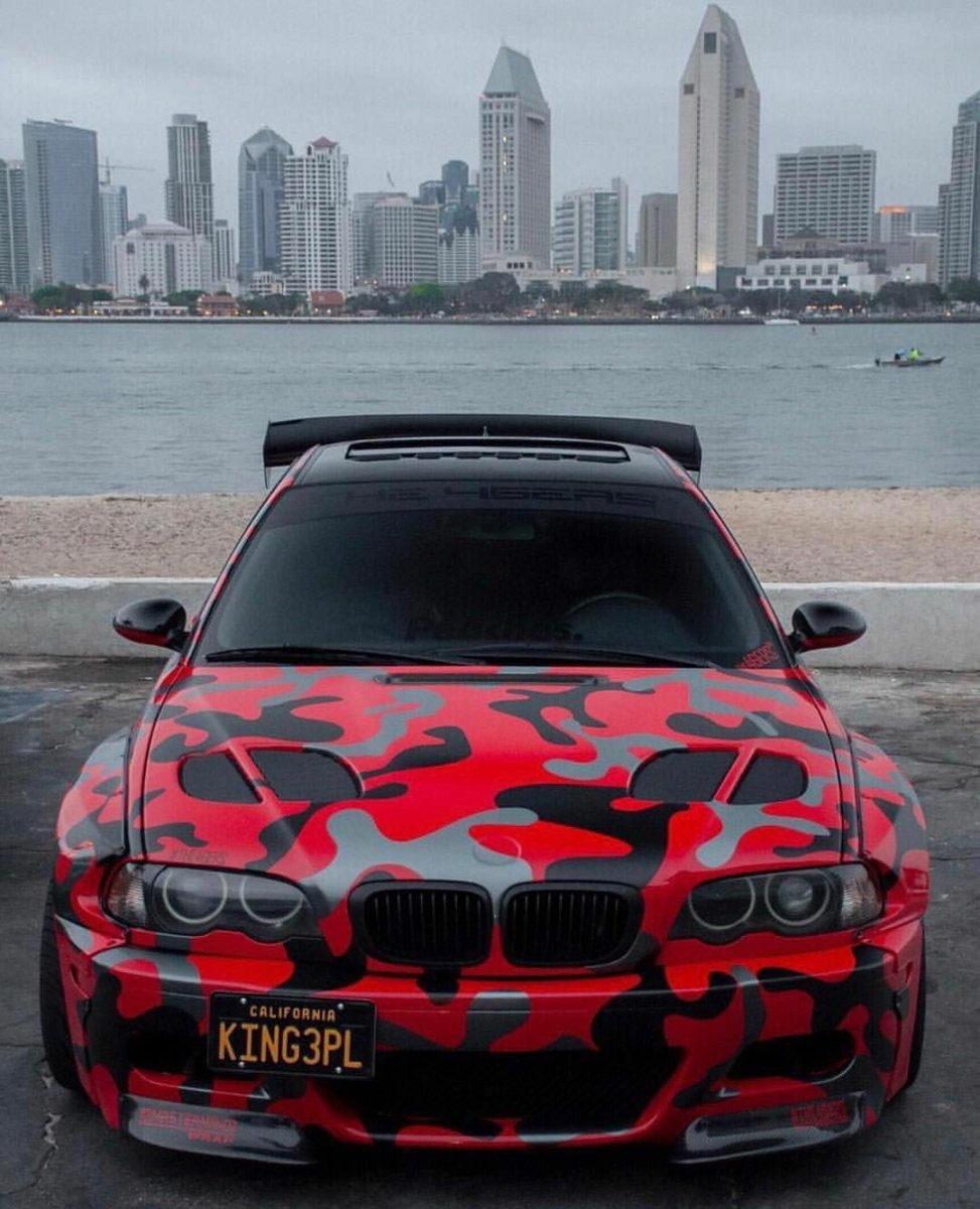 BMW e46 камуфляж