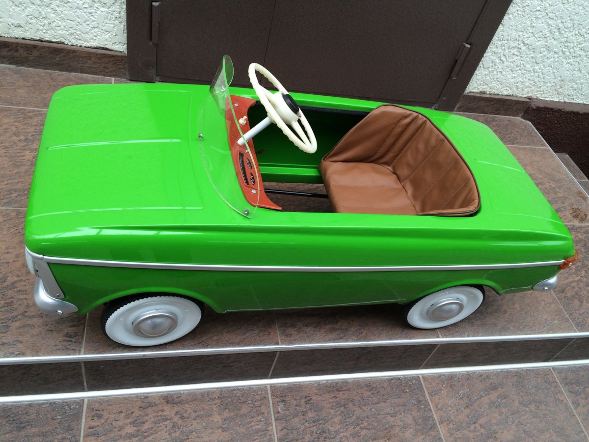 Советские педальные машинки