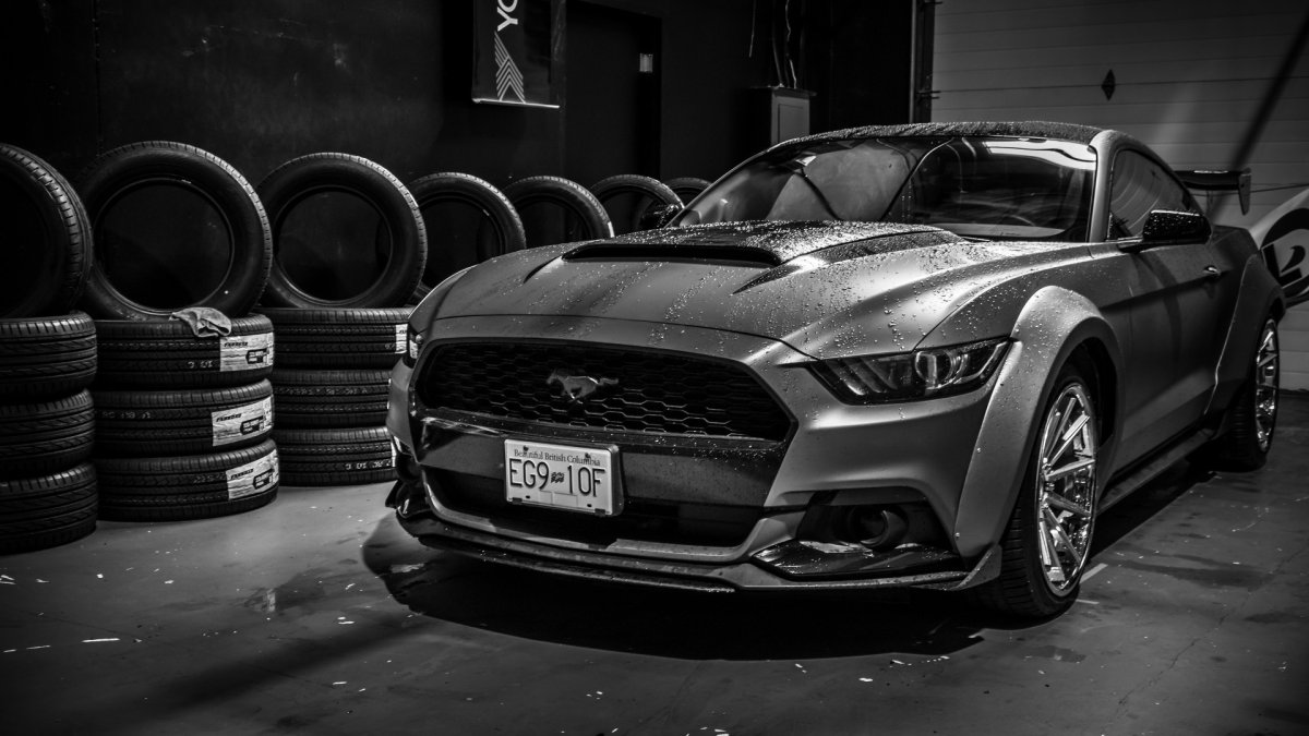 Ford Mustang 4k