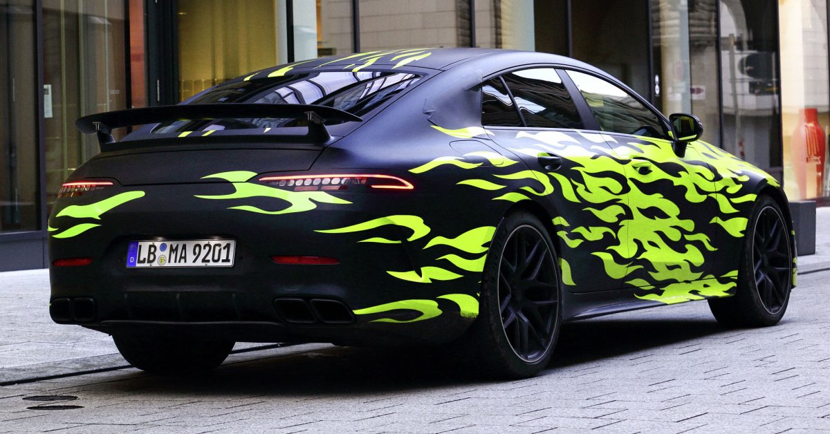 Mercedes-AMG gt 63 s винил
