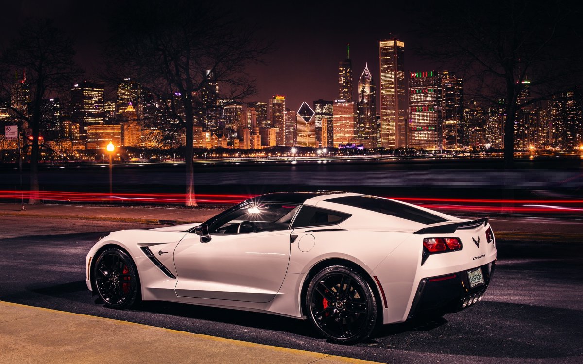 Chevrolet Corvette c7 White